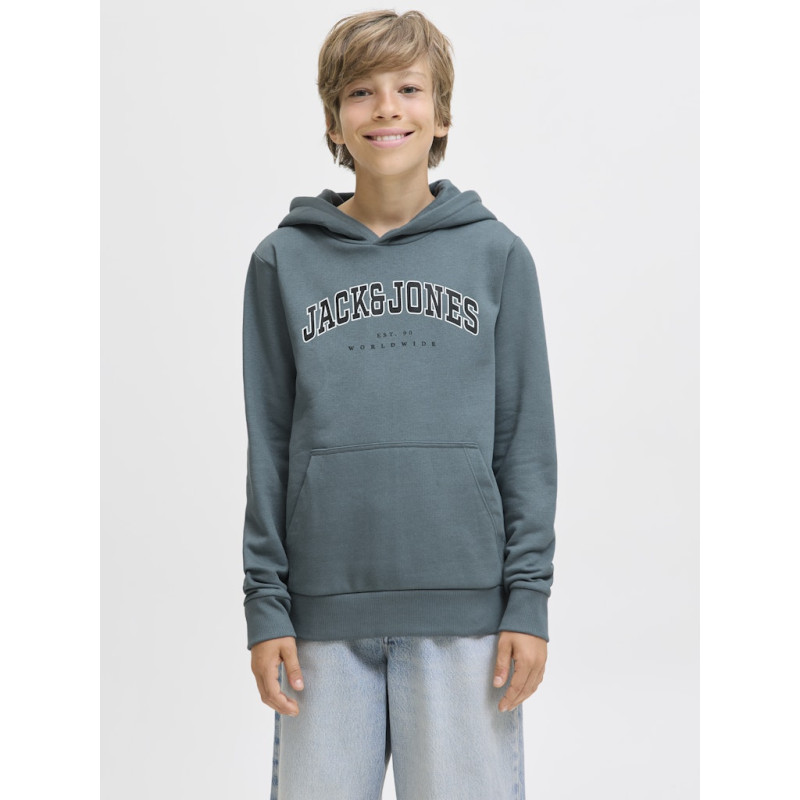 JACK & JONES JUNIOR Caleb Varsity Sweatshirt - Stormy Weather