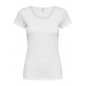 ONLY Live Love T-Shirt - Hvid