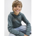 JACK & JONES JUNIOR Caleb Varsity Sweatshirt - Stormy Weather