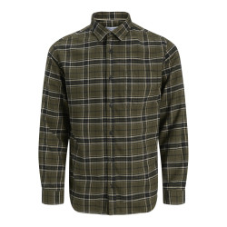 JACK & JONES James Flannel L/S Skjorte - Rosin