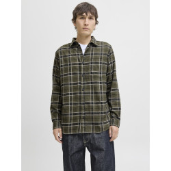 JACK & JONES James Flannel L/S Skjorte - Rosin