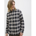 JACK & JONES James Flannel L/S Skjorte - Stormy Weather