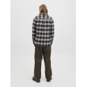 JACK & JONES James Flannel L/S Skjorte - Stormy Weather