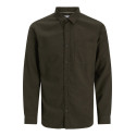 JACK & JONES James Flannel L/S Skjorte - Rosin / Solid