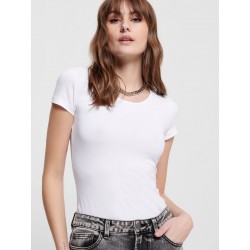 ONLY Live Love T-Shirt - Hvid