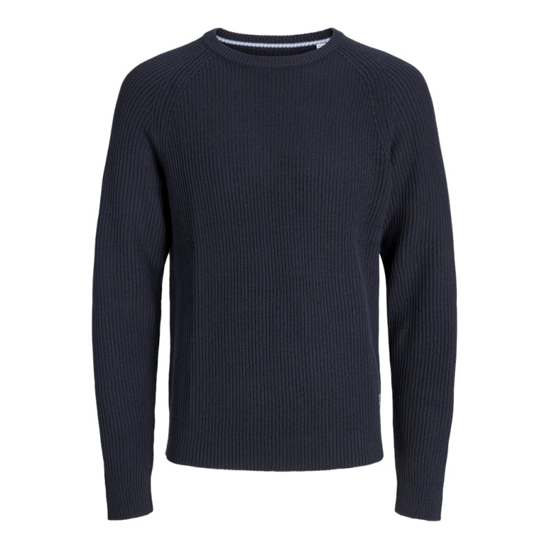 JACK & JONES Pannel Strik Sweater - Sky Captain