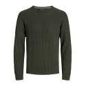 JACK & JONES Pannel Strik Sweater - Duffel Bag