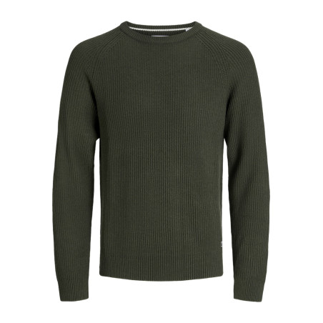 JACK & JONES Pannel Strik Sweater - Duffel Bag