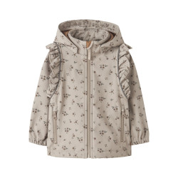 NAME IT MINI Alfa08 Sofshell Jakke - Pure Cashmere / Bouquet