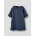 NAME IT KIDS Sof Denim Kjole 4041 - Dark Blue Denim
