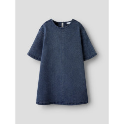 NAME IT KIDS Sof Denim Kjole 4041 - Dark Blue Denim