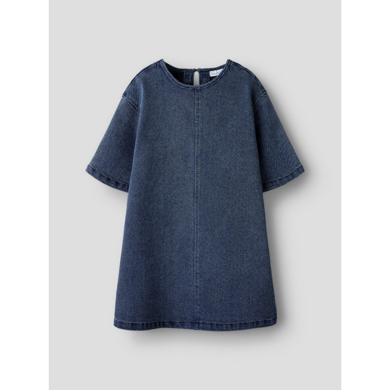 NAME IT KIDS Sof Denim Kjole 4041 - Dark Blue Denim