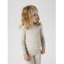 NAME IT MINI Wax Uld Bluse - Nacreous Cloud