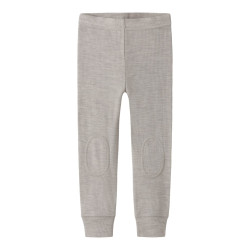 NAME IT MINI Wax Uld Leggings - Nacreous Cloud