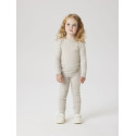 NAME IT MINI Wax Uld Leggings - Nacreous Cloud