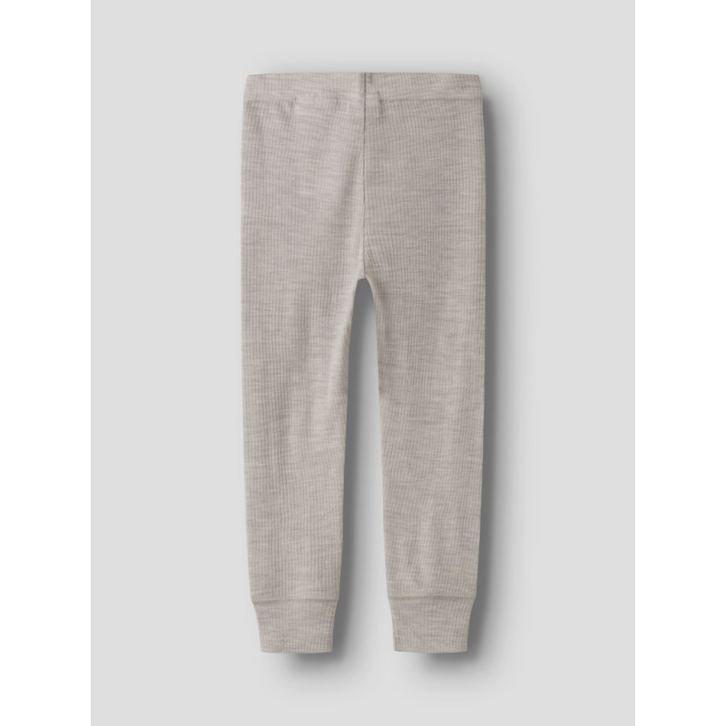 NAME IT MINI Wax Uld Leggings - Nacreous Cloud