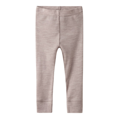 NAME IT BABY Wax Uld Leggings - Shadow Gray