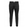 Only & Sons Mark Performance Chino Bukser - Dark Grey Melange