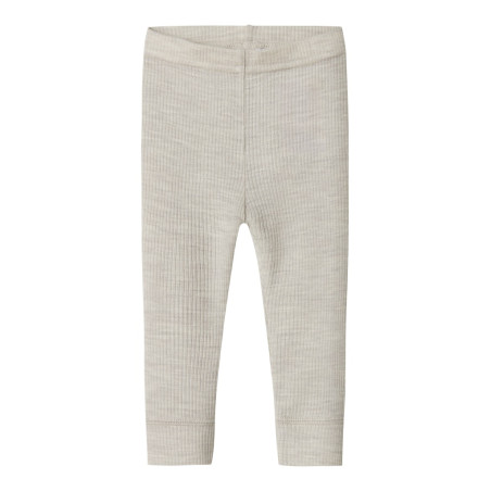NAME IT BABY Wax Uld Leggings - Nacreous Cloud