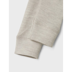 NAME IT BABY Wax Uld Leggings - Nacreous Cloud