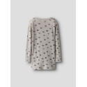 NAME IT MINI Wang Uld Bluse - Nacreous Cloud / Small Cars