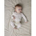 NAME IT BABY Wang Uld Skiunderbukser - Snow White / Small Flowers
