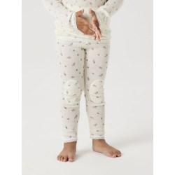 NAME IT MINI Wang Uld Leggings - Snow White
