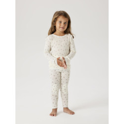 NAME IT MINI Wang Uld Leggings - Snow White