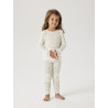 NAME IT MINI Wang Uld Leggings med hulmønster - Snow White