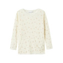NAME IT MINI Wang Uld Bluse - Snow White / Small Flowers
