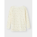 NAME IT MINI Wang Uld Bluse - Snow White / Small Flowers