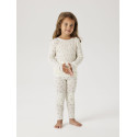 NAME IT MINI Wang Uld Bluse - Snow White / Small Flowers