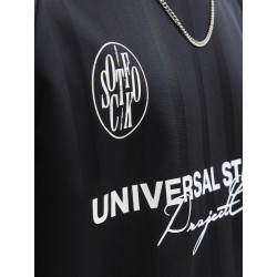 JACK & JONES Cover Retro Football T-shirt - Sort