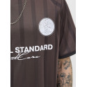 JACK & JONES Cover Retro Football T-shirt - Seal Brown