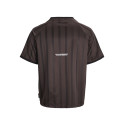 JACK & JONES Cover Retro Football T-shirt - Seal Brown