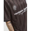 JACK & JONES Cover Retro Football T-shirt - Seal Brown