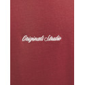 JACK & JONES Norrebro Broderet T-shirt - Tibetan Red