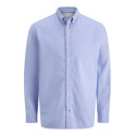 JACK & JONES Oxford Detail L/S Skjorte - Cashmere Blue