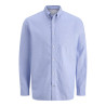 JACK & JONES Oxford Detail L/S Skjorte - Cashmere Blue