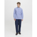 JACK & JONES Oxford Detail L/S Skjorte - Cashmere Blue
