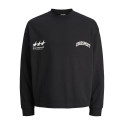 JACK & JONES JUNIOR Signal Sweatshirt - sort