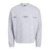 JACK & JONES JUNIOR Signal Sweatshirt - White Melange