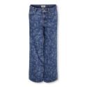 KIDS ONLY Hope Rose Jeans - Medium Blue Denim / Roses