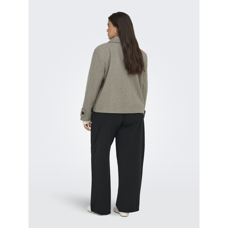 ONLY CARMAKOMA Freja Kort Jakke - Mocha Meringue