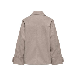 ONLY Adina Kort Jakke - Walnut