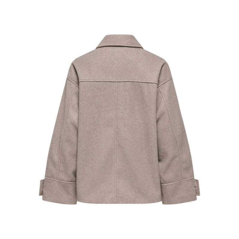 ONLY Adina Kort Jakke - Walnut