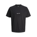JACK & JONES Norrebro Broderet T-shirt - Sort