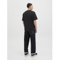 JACK & JONES Norrebro Broderet T-shirt - Sort