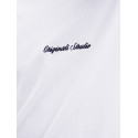 JACK & JONES Norrebro Broderet T-shirt - Bright White