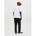 JACK & JONES Norrebro Broderet T-shirt - Bright White